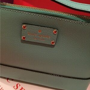 NWT Kate Spade Teal Leather Women's Crossbody Bag